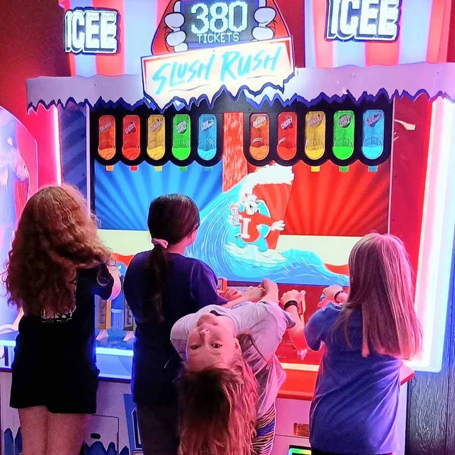 Lakeshore Lanes Game Room with arcade games and more